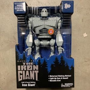 The Iron Giant Light & Sound Walking Robot Toy, 15"